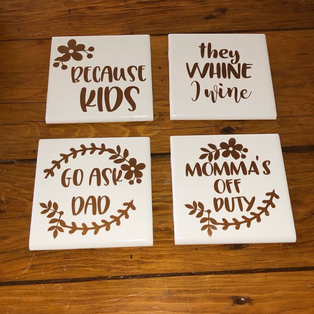 Great Gift Idea- New Funny Ceramic Coasters (4)